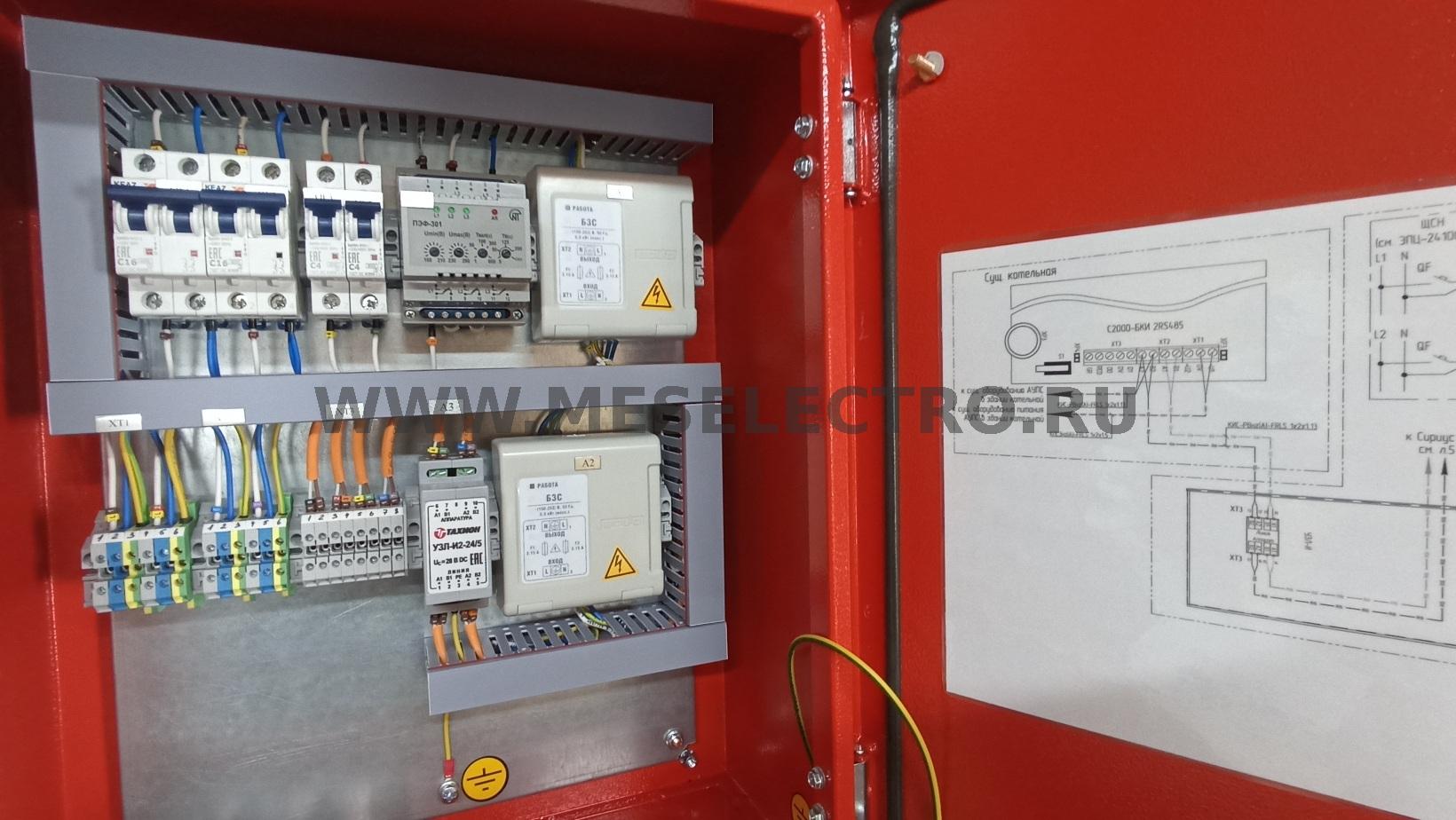 ПЭСПЗ 2х10/230-АВР Панель питания