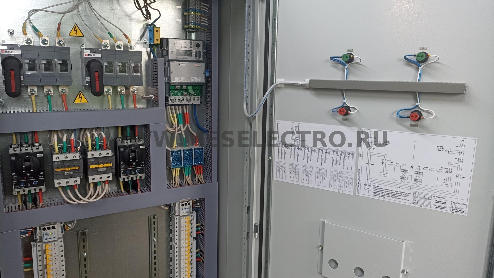 ГРЩ с учётом электроэнергии