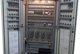 Произведена сборка ВРУ 2х40/380 для газовой котельной (частотные преобразователи NVF5-5.5/TS4-B 3,5кВт - 4 шт.)