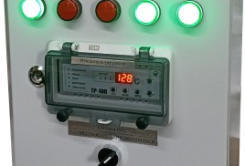 Произведена сборка щита тепловой защиты ЩТЗ с реле ТР-100 "Новатэк-Электро"